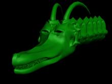 3D Model Dragon Head
